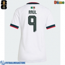 Fotballdrakt Dame Mexico Raul Jimenez #9 Bortedrakt VM 2026 Kortermet